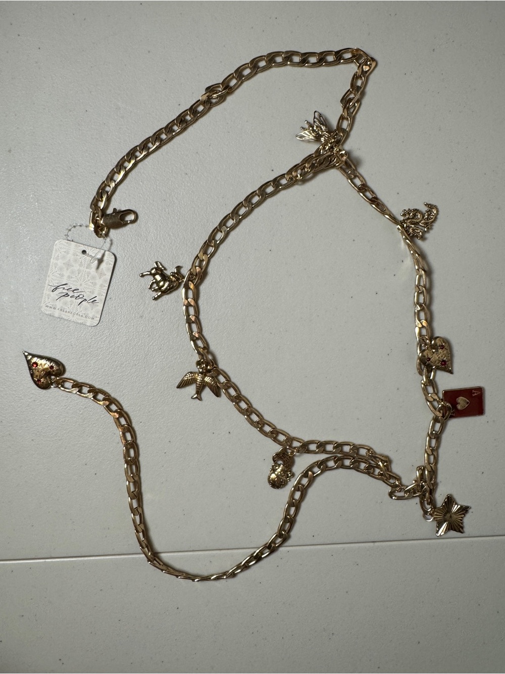 Free People chain belt NWT